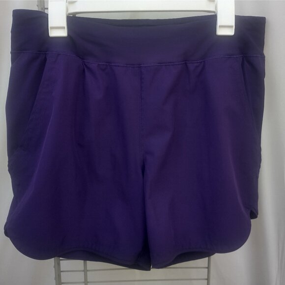 Lands End Swim Shorts Purple Size 14 - Picture 1 of 6